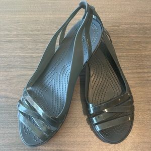 Crocs Sandals Gray Size 9